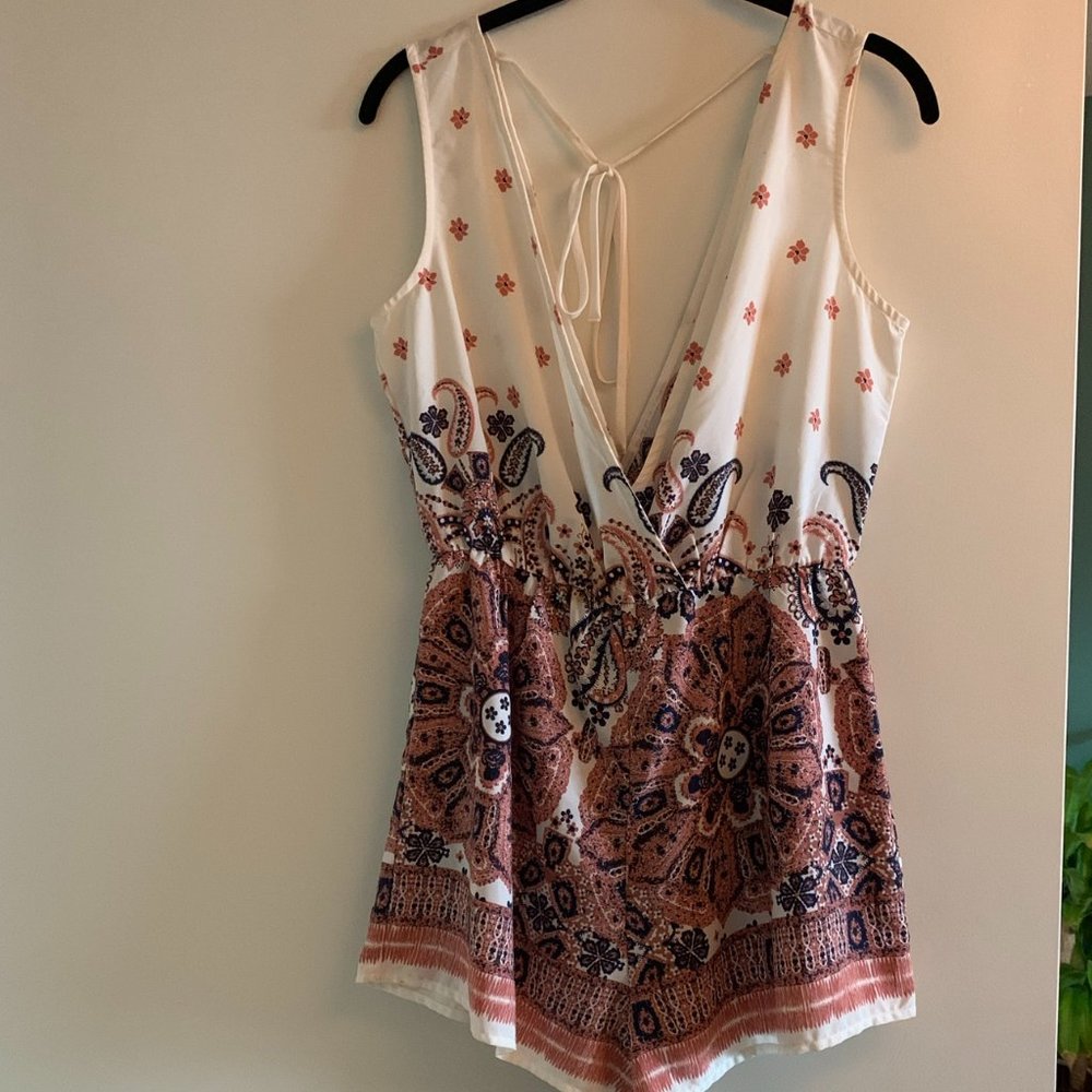 Beautiful Pattern Floral Romper